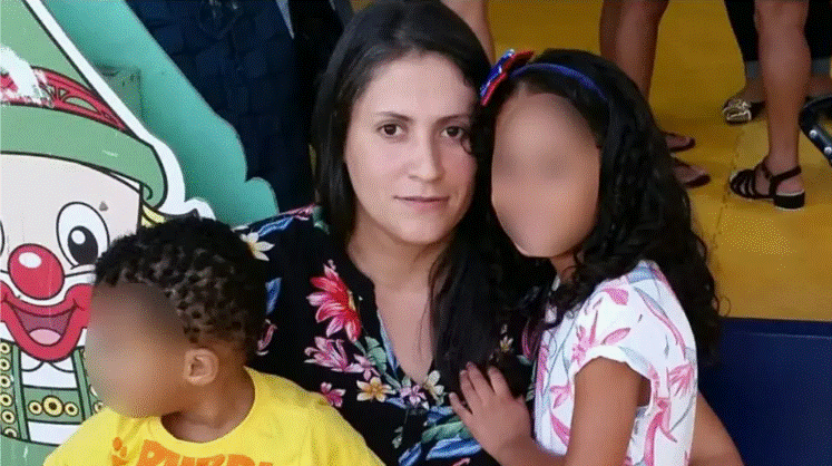 Jaqueline Gimenez foi presa em 8 de janeiro de 2023, passou mais de dois anos com tornozeleira eletrônica e foi encarcerada novamente em maio de 2025. (Foto: Arquivo pessoal/Wanderson Freitas da Silva)