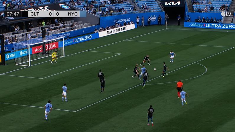 Charlotte FC - New York City FC 0 - 1 | GOL - Nicolás Fernández