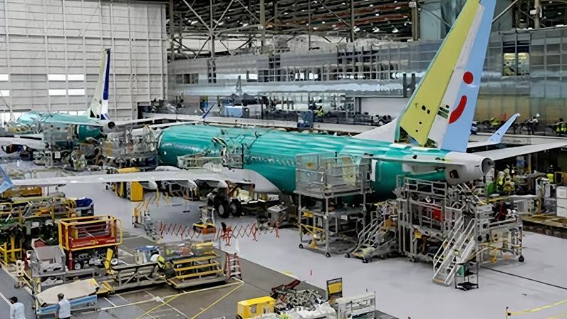 Planta de ensamblaje del Boeing 737 MAX en Renton, Washington