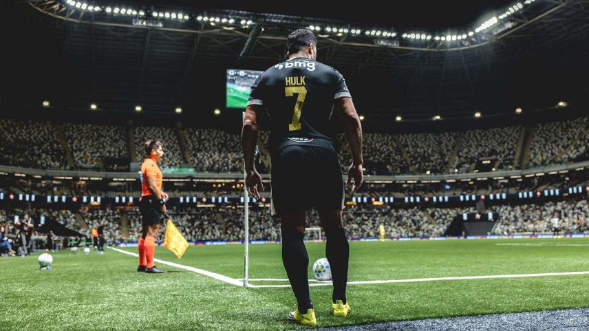Hulk se despede do Atlético Mineiro neste domningo (10)