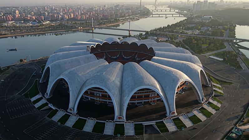 Estádio Rungrado Primeiro de Maio foi inaugurado em 1989