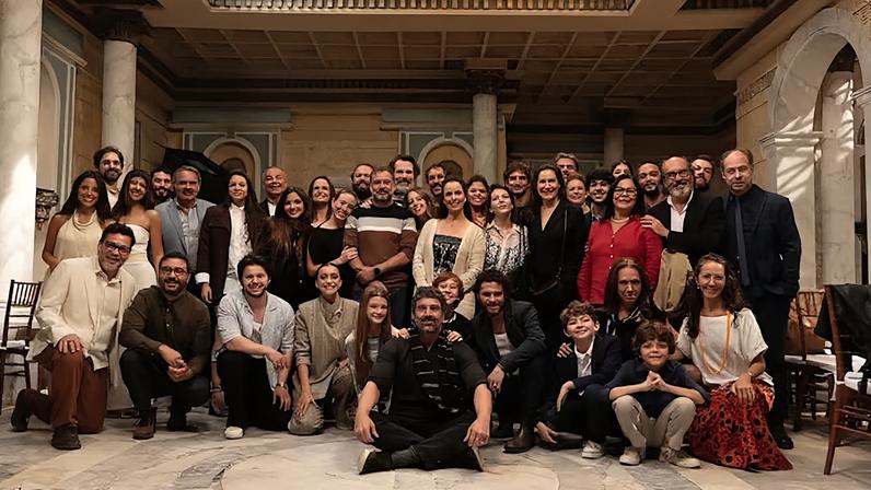 Evento reuniu elenco e equipe de A Ira do Herdeiro no Rio de Janeiro