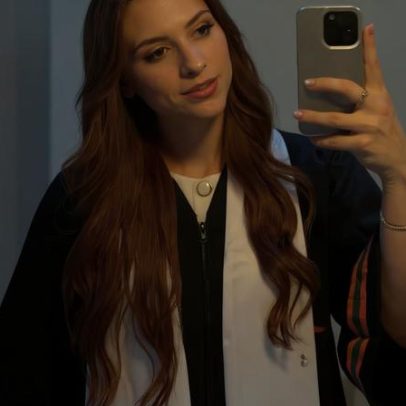 Filha de Gugu Liberato se forma aos 22 anos nos EUA