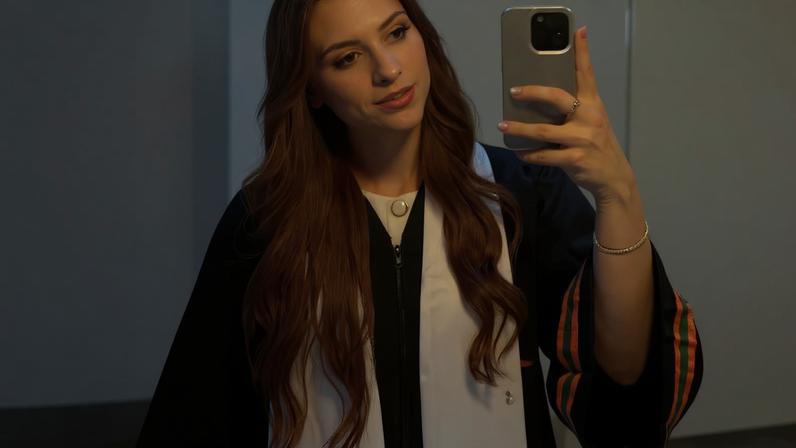 Filha de Gugu Liberato se forma aos 22 anos nos EUA