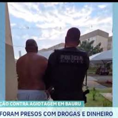 Operação contra agiotagem em Bauru prende dois com drogas e dinheiro