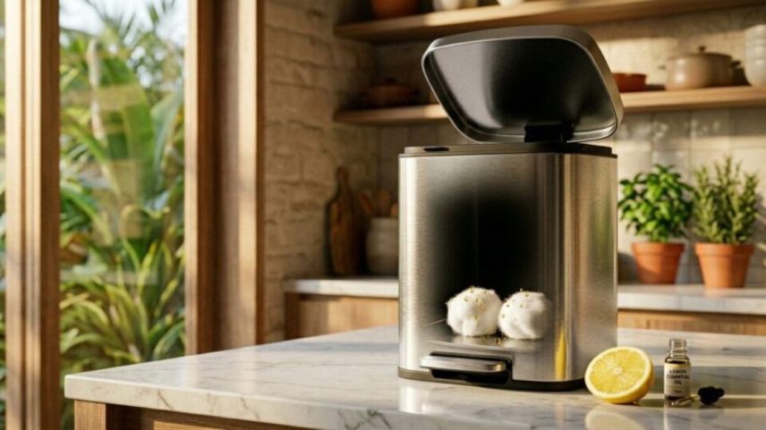 Truque com algodão e óleo essencial perfuma a cozinha a cada uso