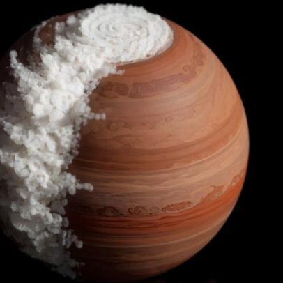 James Webb detecta nuvens gigantes de areia em exoplaneta a 700 anos-luz