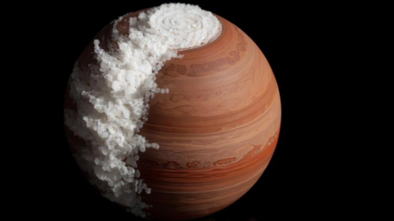 James Webb detecta nuvens gigantes de areia em exoplaneta a 700 anos-luz