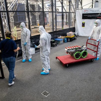 NASA convida a imprensa para a competição anual Lunabotics