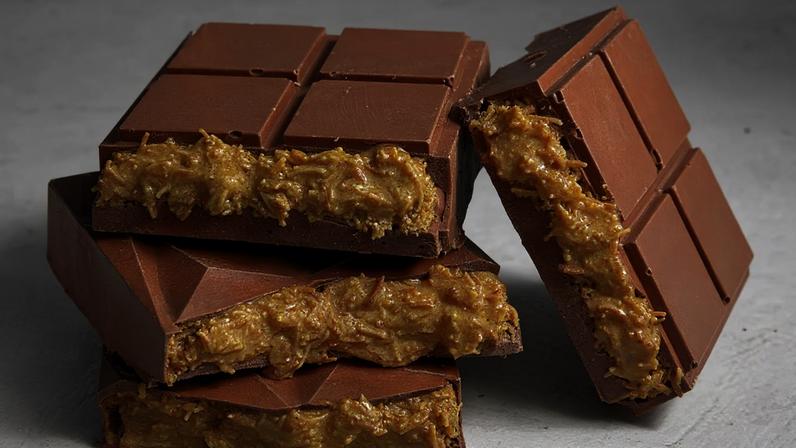 Chocolate de Dubai com pistache (Foto: AI)