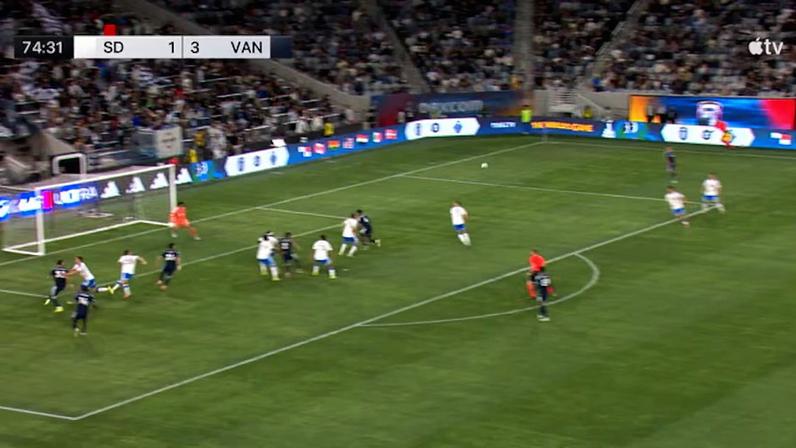 San Diego FC - Vancouver Whitecaps FC 1 - 4 | GOL - Ralph Priso
