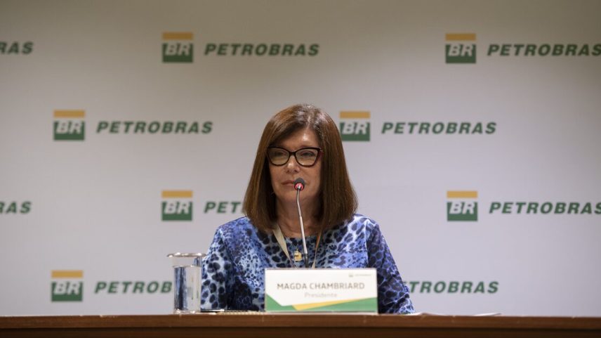 Presidente da Petrobras, Magda Chambriard: "Estamos em busca de novas incorporações".