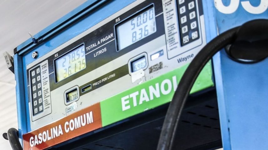 Bomba de combustível de gasolina e etanol
