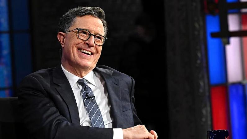 O apresentador Stephen Colbert apresentou seu último 'Late Show' na quinta-feira, 21
