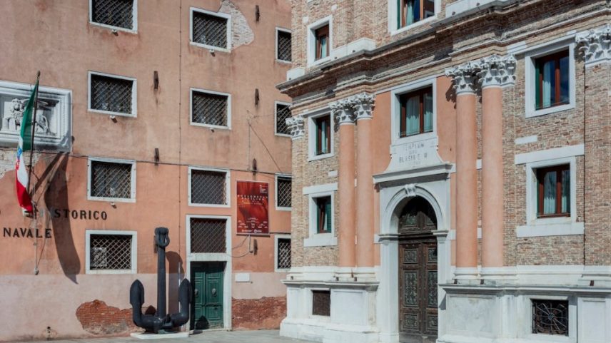 The Kazakh Pavilion at the Venice Biennale, housed at the Museo Storico Navale di Venezia