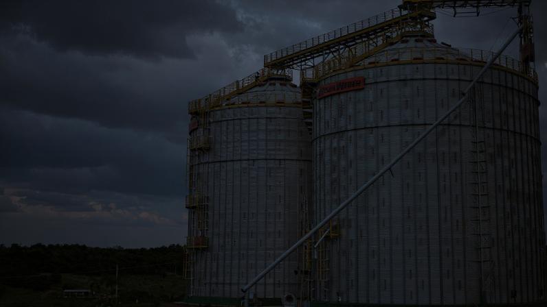 Silo da Kepler Weber construído no Rio Grande do Sul (Foto: Divulgação)