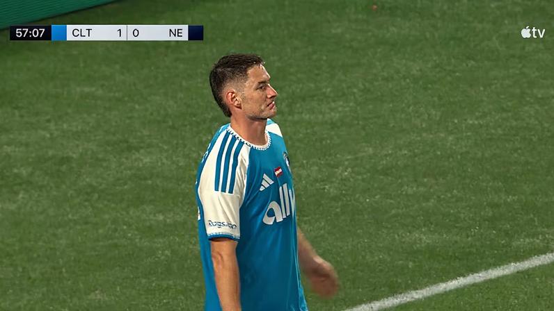 Charlotte FC - New England Revolution 1 - 0 | CARTÃO VERMELHO - David Schnegg