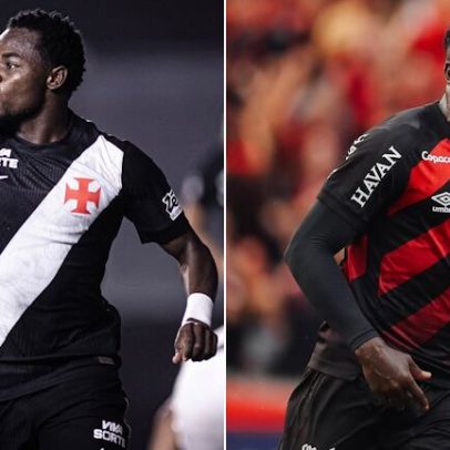 7 estrangeiros do Vasco e Athletico-PR em destaque no Brasileirão 2026