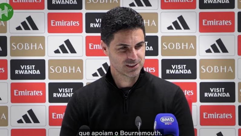 Mikel Arteta admitiu que será o “maior torcedor de todos” do Bournemouth nesta terça-feira depois que o Arsenal ficou mais perto do seu primeiro título da Premier League desde 2004 com uma vitória apertada sobre o Burnley.
