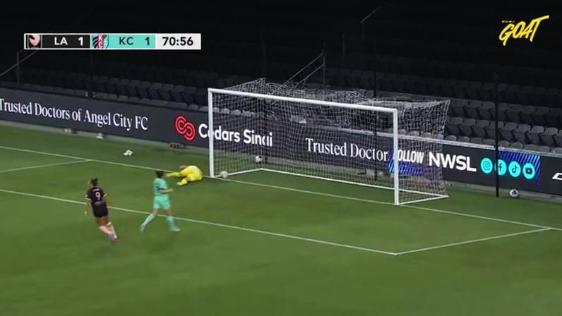 Angel City (W) - Kansas City (W) 2 - 1 | GOL - Kennedy Fuller