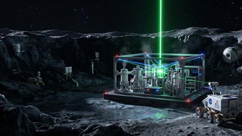 Crateras congeladas da Lua podem abrigar lasers ultraestáveis para futuras missões espaciais.