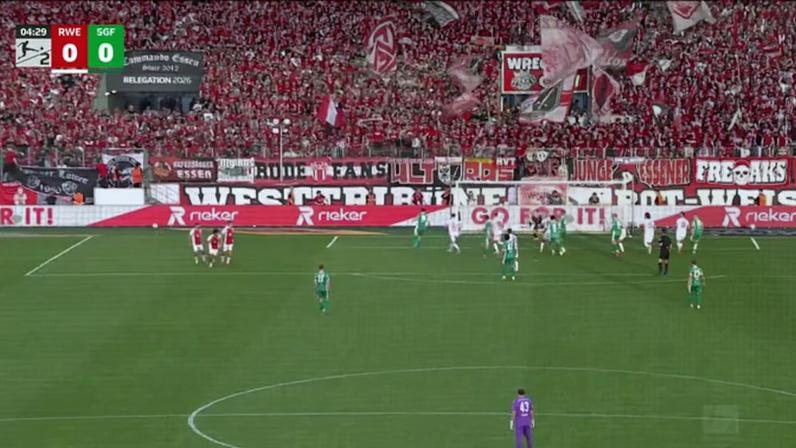 Rot-Weiss Essen vence SpVgg Greuther Fürth por 1-0