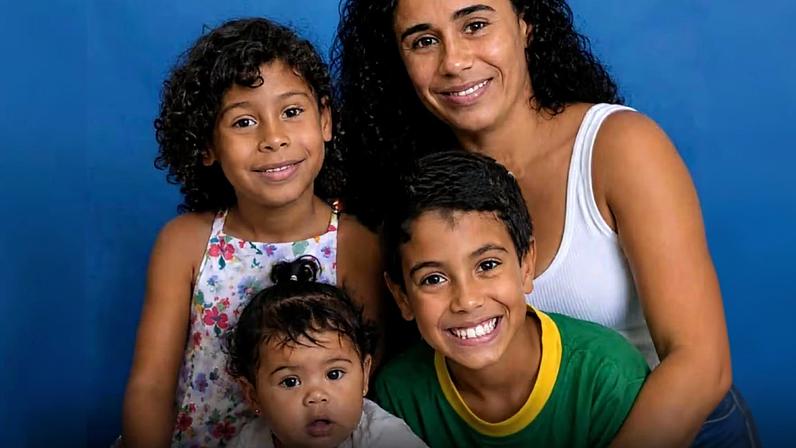 A mãe sumiu com os filhos sem deixar rastros