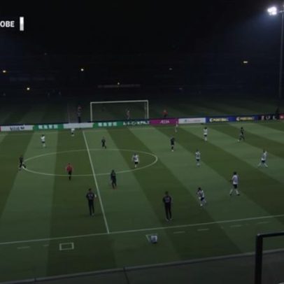 Gamba Osaka e Vissel Kobe empatam em 0 a 0 no começo da partida