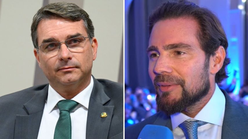Flávio Bolsonaro e Daniel Vorcaro
