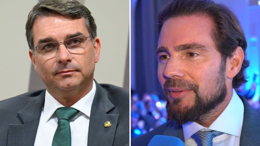 Flávio Bolsonaro e Daniel Vorcaro
