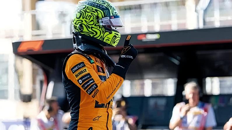 Lando Norris após pole na corrida sprint do GP de Miami