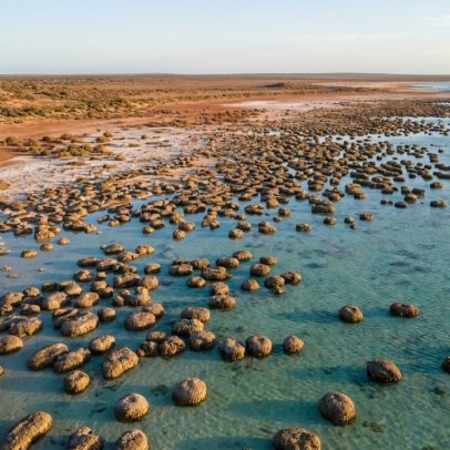 Roca viva na costa da Austrália liberou oxigênio há bilhões de anos