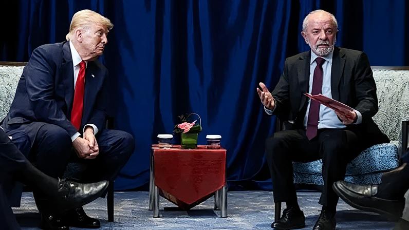 Lula e Trump na Malásia em 26/10/2025