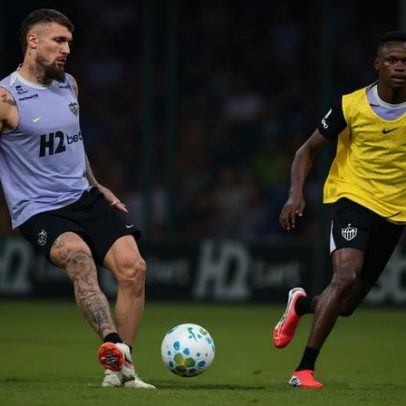 Domínguez analisa opções para escalar Atlético contra o Vasco com desfalques