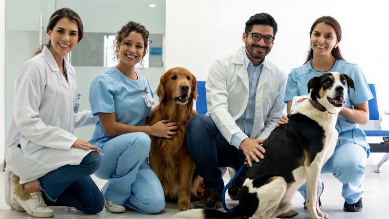 Animais no trabalho fortalecem relações sociais. (Foto: Getty Images via Canva)