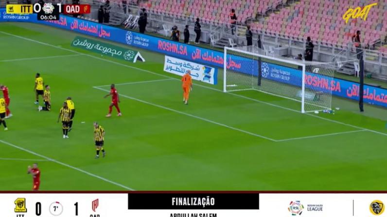 Al Ittihad - Al Qadisiya 0 - 1 | CHUTE - Abdullah Salem