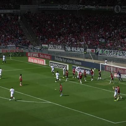 Hannover 96 empata 3-3 com SC Preußen Münster