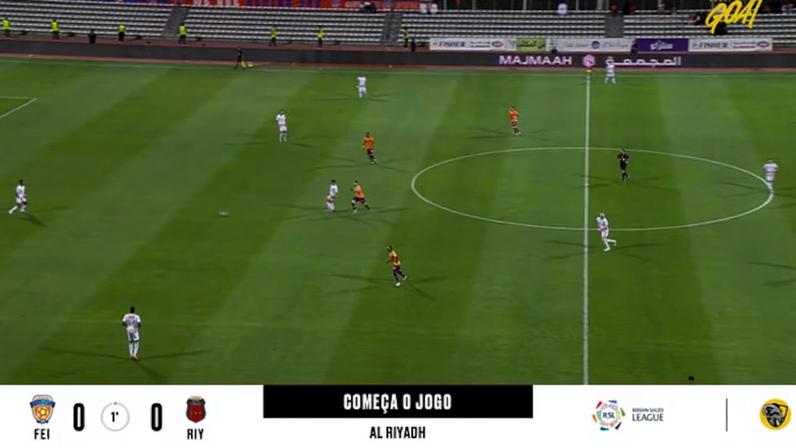 Al Feiha - Al Riyadh 0 - 0 | COMEÇA O JOGO