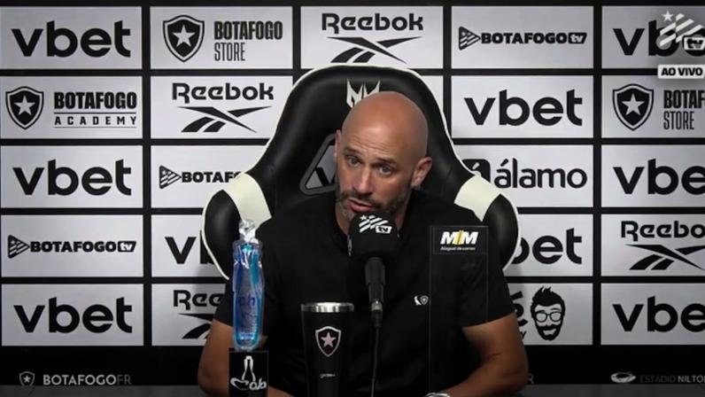 Técnico do Fogão comemorou atuação do artilheiro da equipe e celebra atuação da equipe na partida contra o Timão.
