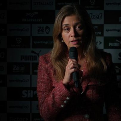 Palmeiras quer sair da Libra e provoca Flamengo, diz Leila