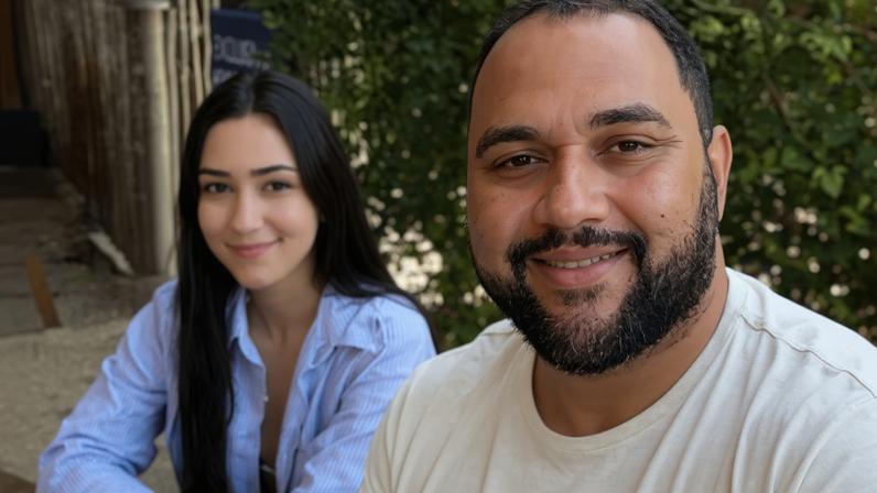 Thamires e o pai, o deputado estadual Thiago Rangel, preso; ao lado, Cláudio Castro | Reprodução