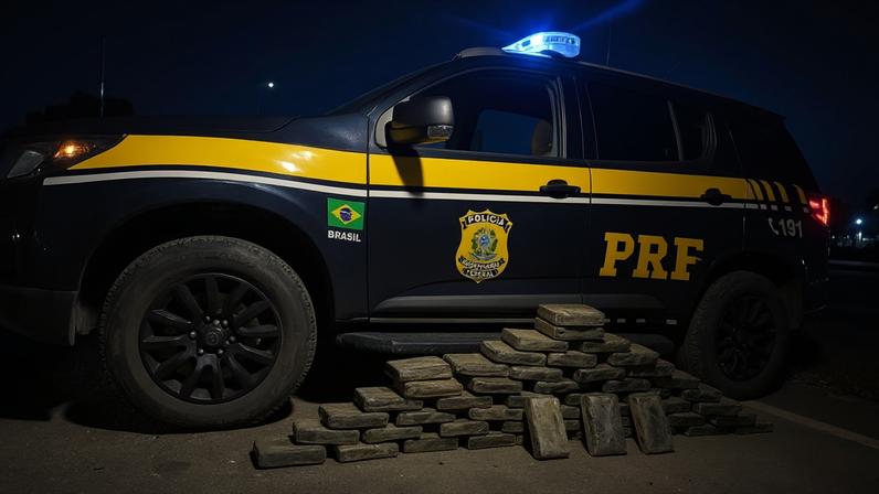 Cães indicaram presença da droga e agentes do GOC fizeram a apreensão