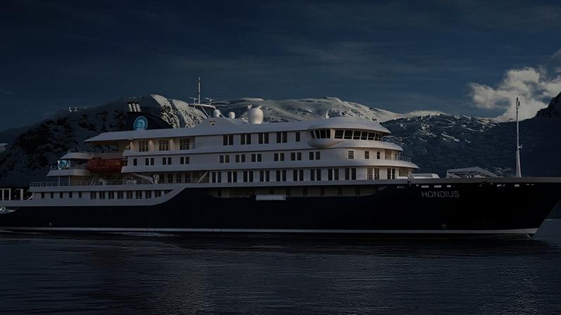 A OMS afirmou estar ajudando a coordenar entre os estados-membros e os operadores do MV Hondius (foto) a evacuação médica de 2 passageiros com sintomas