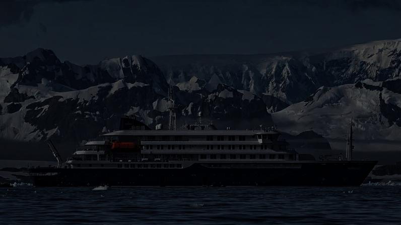 Cruzeiro MV Hondius seguia da Argentina a Cabo Verde. (Foto: Pippa Low/Oceanwide Expeditions)