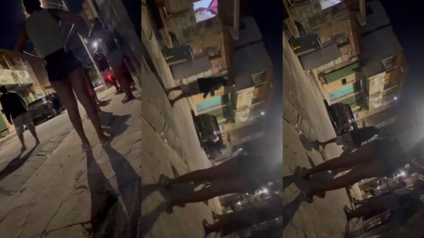 O suspeito dos disparos de 29 anos já foi identificado, mas segue foragido