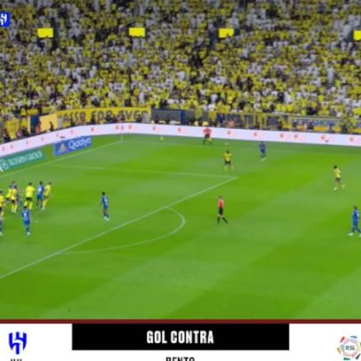 Al Nassr e Al Hilal empatam 1 a 1 com gol contra de Bento