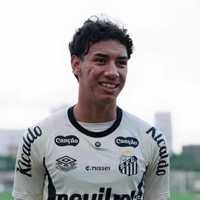 Gabriel Bontempo brinca com música e comenta fase artilheira no Santos