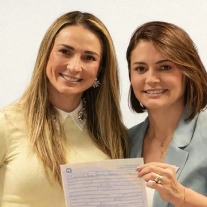 Michelle Bolsonaro planeja impulsionar candidaturas femininas no DF