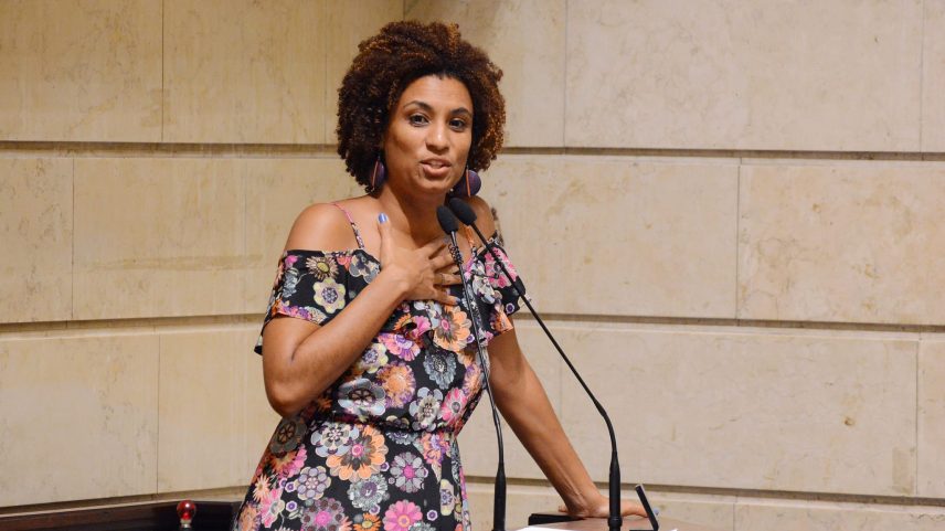 Na imagem, a ex-vereadora Marielle Franco