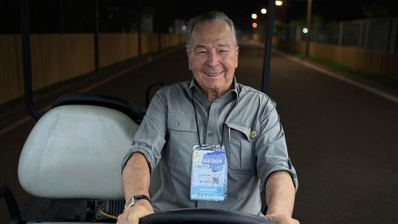 Maurílio Biagi Filho, o presidente de honra da Agrishow
